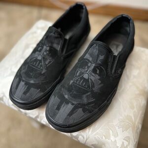 Star Wars Darth Vader Vans - women’s size 9